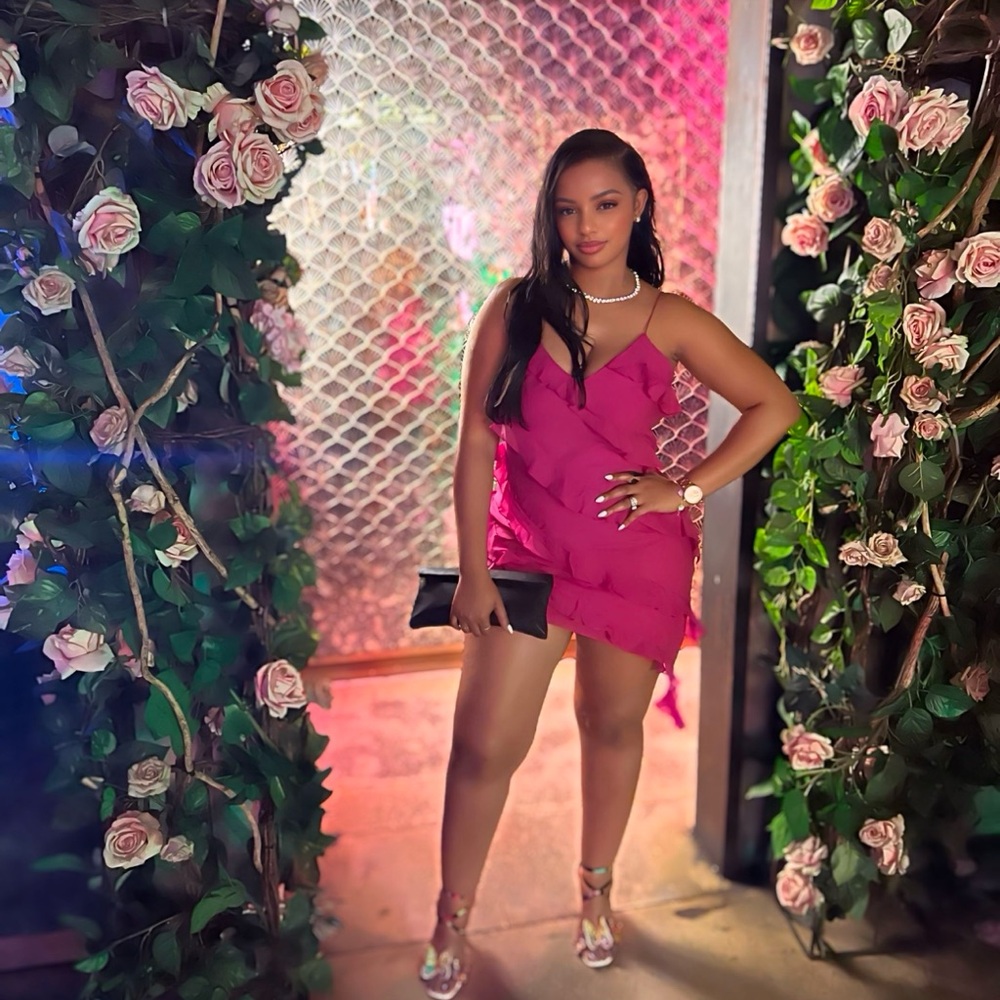 Abercrombie & Fitch Pink Mini Dress